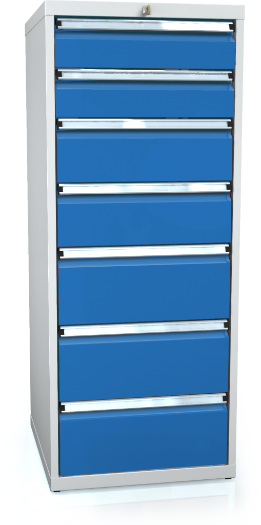 Drawer cabinet 1373 x 555 x 600 - 7x drawers